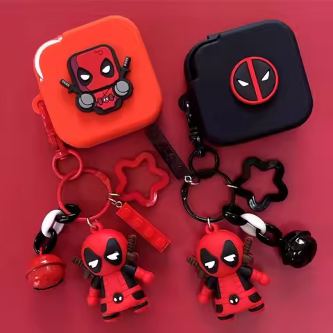 BEAST KINGDOM Deadpool Earphone Case for CMF by Nothing Buds Pro 2 Silicone Wireless Earbuds Protect