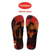 Havaianas 9456 Top Hype - Black/Black/ Begonia Orange - Sandal Pria