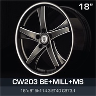 18 inch 8JJ 5X114.3 ET40/45 ORI CAR SPORT RIMS WHEELS CW203