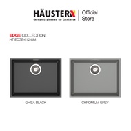 Haustern Undermount Granite Sink HT-EDGE-612B-UM / HT-EDGE-612G-UM