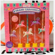 [ ORIGINAL] SMIGGLE Grand Carousel pencil & eraser set