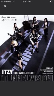 轉讓ITZY  澳門演唱會門票🎫15/8