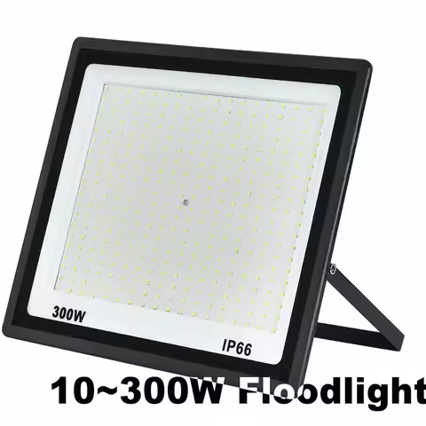 300W LED Floodlight Spotlight 200W 100W Outdoor Tempered Glass Outdoor IP66 Waterproof LED Projector