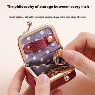 Leather Mini Fashion Accessories Box Internal Storage Lipstick Coin Mini Purse O3s4
