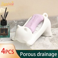 Cartoon Cat Soap Box soap organizer soap case for travel soap dish soap holder soap container