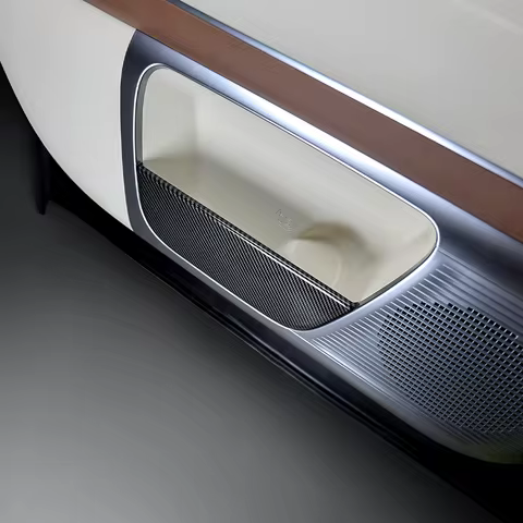 For Hyundai IONIQ 9 2025 2026 Accessories 4PCS Car Door Anti Kick Pad Covers Frame Inner Door Trim I