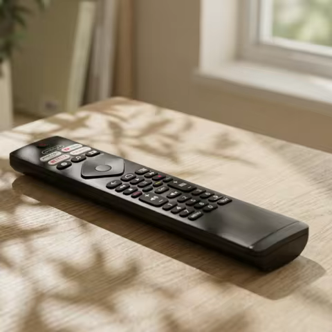 DingSheng 4K UHD Android Smart Network TV Remote Control for Philips 43/50/55PUS7906/12 Models Singl