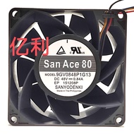 Sanyo 9GV0848P1G13 8038 48V 0.84A 4 Wire pwm High-End Cooling Fan