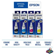 TINTA EPSON 664 1 SET ORIGINAL FOR PRINTER L120 L310 L360 L365 L380 L405