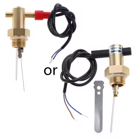 Professional G1/2" Water Flow Switch DN15 Liquid Flowing Switch 10W Brass Body Flow Sensor for Pump 