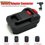TIOMNV56H4 Lithium Battery Converter, 18V 2 in 1 Battery Adapter,  Plastic Converter Base Electrical
