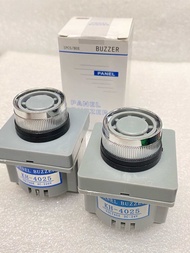 (แพ็ค1ชิ้น) PANEL BUZZER เสียง ออดไฟฟ้า KH-4025 24VDC220VAC ตัวสีเทา คอ25มิล ออดมีเสียง ออดไฟฟ้า ออด