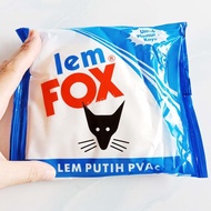 Lem Kayu Super Kuat FOX Putih Cepat Kering Anti Aiur Serbaguna Untuk Kayu Triplek Papan Vinyl PVC Ku