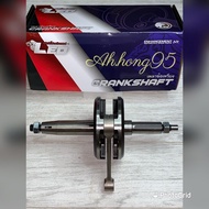 LC135(5s)/Y15ZR/LC150 LEO RACING CRANKSHAFT JET UP 4.5mm=(+9mm) (SPECIAL MODIFY) FORGED ROD COMP SET (NEW MODEL)