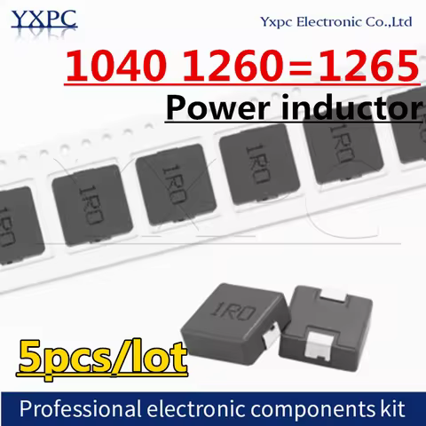 1040 1265 1260 Power inductor 1R0 1R5 2R2 3R3 4R7 6R8 100 150 220 330 470 680 101 1 1.5 2.2 3.3 4.7
