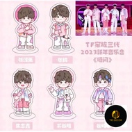 Set of 5 F3 TF FAMILY group member standees