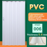 PVC Folding Sliding Door Accordion door Fire 0Formaldehyde Accordion Sliding Door Kitchen Balcony Ba