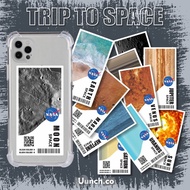 Case CUSTOM STICKER BOARDING PASS ASTRONAUT GALAXY SPACE PLANET Mobile LAPTOP TUMBLR BUJO