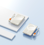 【China CCC】พาวเวอร์แบงค์ แบบแม่เหล็ก 20000 mAh พาวเวอร์แบงค์ไร้สาย พาว์เวอร์แบงค์ แบตสำรองไร้สาย ชาร