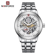 NAVIFORCE Watch for Men Waterproof 100m Automatic Wristwatch Casual Formal Mechanical Watches Stainless Steel Watch