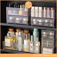 [ChicLady] Thickened Stackable Bathroom Mirror Cabinet Storage Box Set Skincare Cosmetics Clear Acrylic Organizer