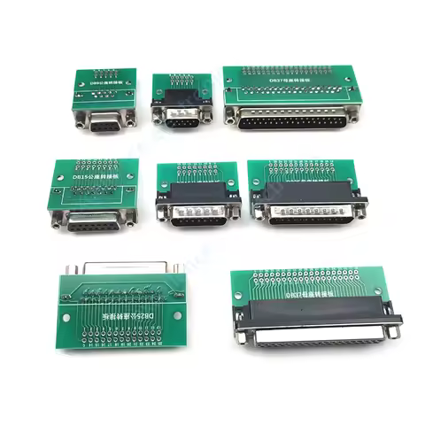 1 Pc HDR DB Male / Female Adapter 9P/15P/25P/37P Test Board VGA Interface To 2.54 DIP Circuit Board 