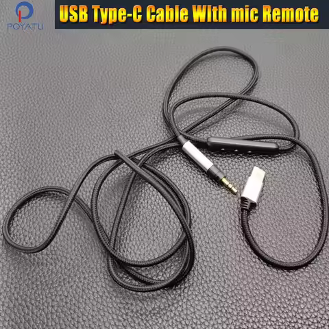 USB Type C Cables for Sennheiser HD400S HD458BT HD450BT HD350BT HD4.30 HD4.40BT HD4.50BT Headphone C