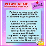 ✲ ☇◑ Cake Topper ( Plantita / Mother Theme )
