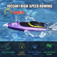 iOCEAN 1 RC Boats for Adults Kids Remote Control Boat 25KM/H High Speed Racing Boat 2 Channels 2.4GH