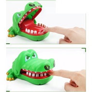 Mainan Buaya Mainan Gigit Tangan Mainan Buaya Kanak-Kanak Crocodile Mouth Dentist Bite Finger Game F
