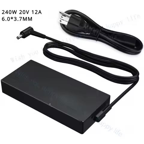 LL Genuine 240W Charger for ASUS ROG Zephyrus M16 GU603ZW 6.0*3.7mm Power Supply