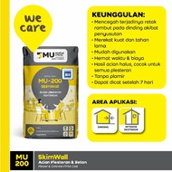 MU 200 semen instan mortar utama weber kiloan kg