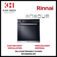 RINNAI RO-E6206XA-EM 70L BUILT-IN OVEN EXTRA LARGE CAPACITY - 2 YEARS WARRANTY