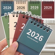10Pcs Modern Office Calendar June 2025 to Dec 2026, 4 Premium Colors for Workplace/Study Table, Spac