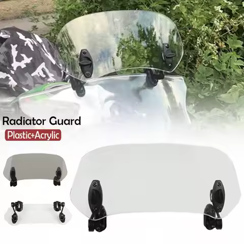 Motorcycle Windshield Windscreen Air Deflector For KAWASAKI GPZ500S NINJA ER-5 H2 H2R GTR1400 ZG1000