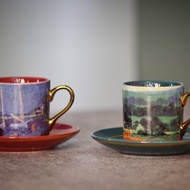 本地設計-莫內特濃咖啡杯連底碟4件套裝