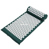 Acupressure Mat and Pillow Set for Relieve Your Stress Back Neck Sciatic Pain FNSO