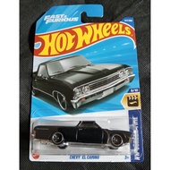 HOT WHEELS FAST FURIOUS CHEVY EL CAMINO BLACK