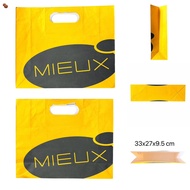 Mieux Paper Bag Yellow Handle Beautiful And Bright Colors Can Hold A Lot Of Things. Things Well Styl