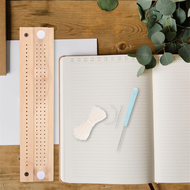 (KYSB) Signature Punching Tools Bookbinding Kits Bookbinding Supplies B Ook Binding Punch Guide Set