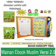 LED 2 Pen Ebook 4 Bahasa Mainan Anak Edukasi E book / E-book Buku Pintar