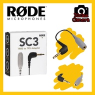Rode Microphones SC3 3.5mm TRRS to TRS Adaptor for smartLav 3.5m TRRS to TRS Adaptor