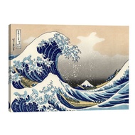 Eliteart The Great Wave Off Kanagawa By Katsushika Hokusai Reproduction Giclee Art Canvas Print Pain