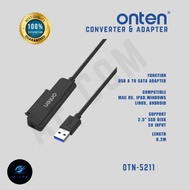 Onten USB 2.0 To SATA Cable 2.5 inch SSD HDD Reader OTN-5211