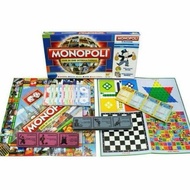 Monopoly 5 in 1 (Monopoli, Ludo, Snakes and Ladders, Chess, Halma)