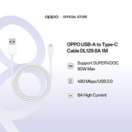 OPPO USB-A to Type-C Cable DL129 8A 1M