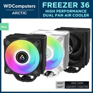 ARCTIC FREEZER 36 Dual Fan Computer CPU Air Cooler High Airflow AM4 AM5 INTEL 1700 1851