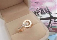 Piaget 伯爵鑲鑽情侶戒指