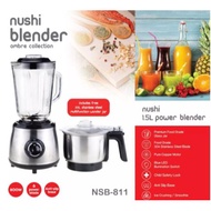 (SG Seller) Nushi 800W Power Blender with 600ml Miller NSB-811(SS)