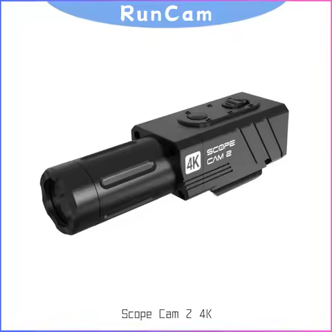 RunCam Scope Cam 2 4K Airsoft Camera Digital Zoom Customized Crosshairs IP64 Paintball WaterProof AP